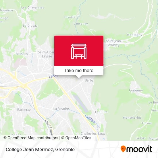Collège Jean Mermoz map