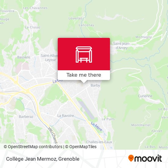 Collège Jean Mermoz map