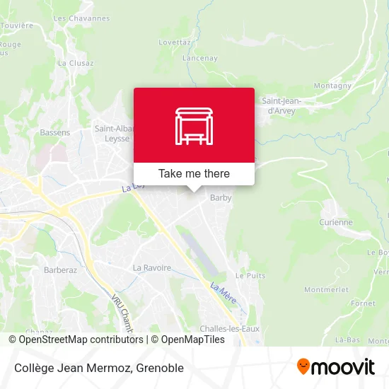 Collège Jean Mermoz map