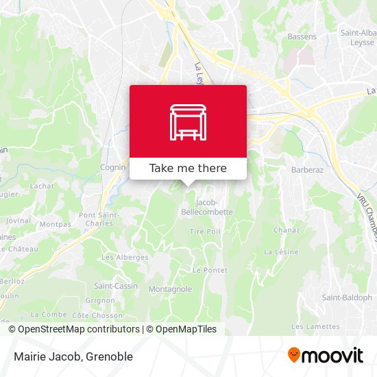 Mairie Jacob map