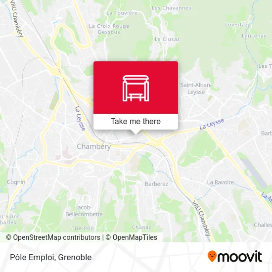 Pôle Emploi map