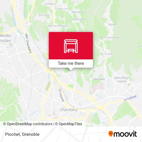 Piochet map