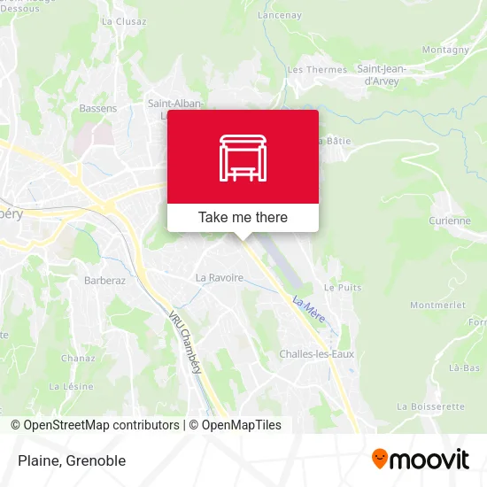 Plaine map