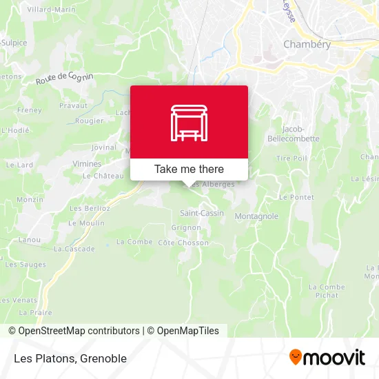 Les Platons map