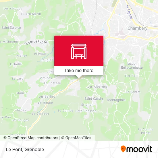 Le Pont map