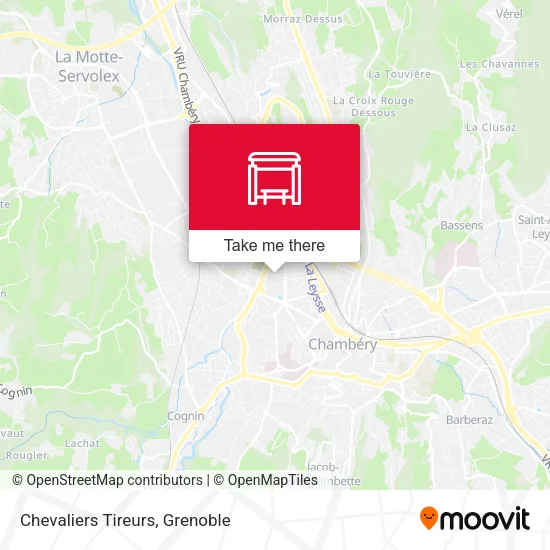 Chevaliers Tireurs map