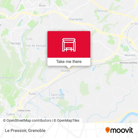 Le Pressoir map