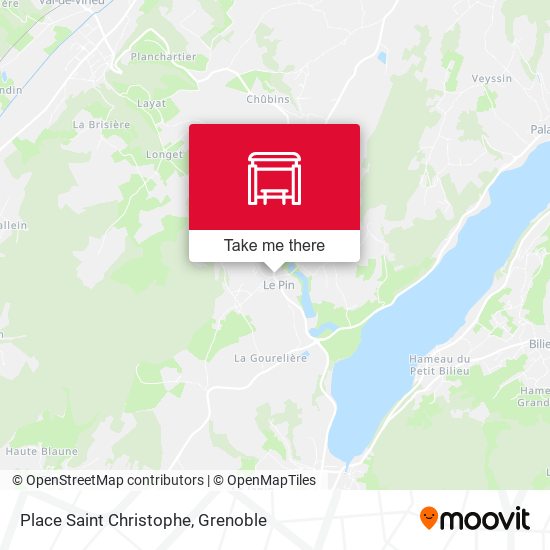 Place Saint Christophe map