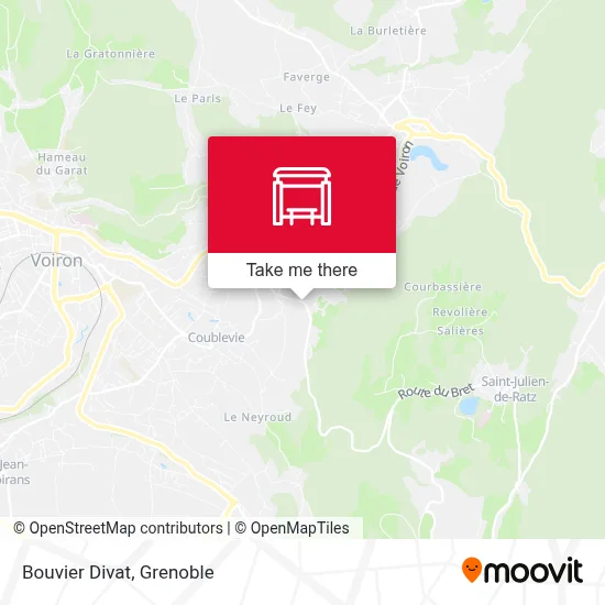 Bouvier Divat map