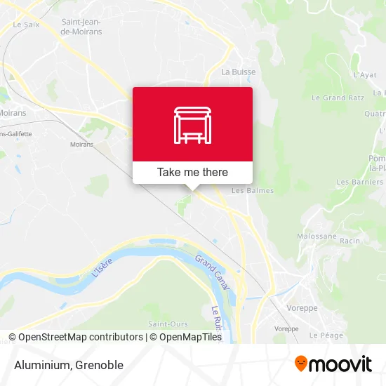 Aluminium map