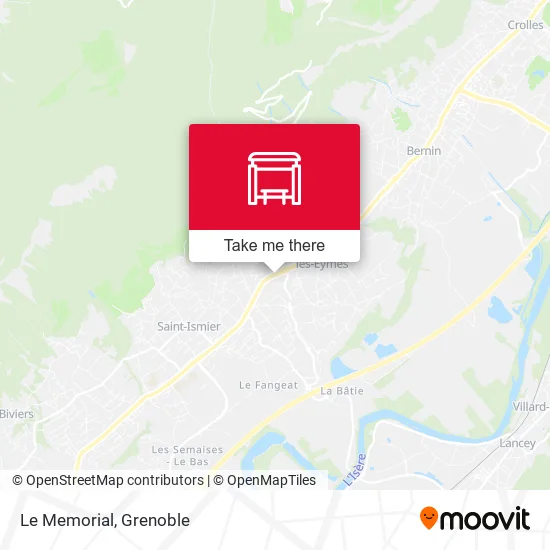 Le Memorial map