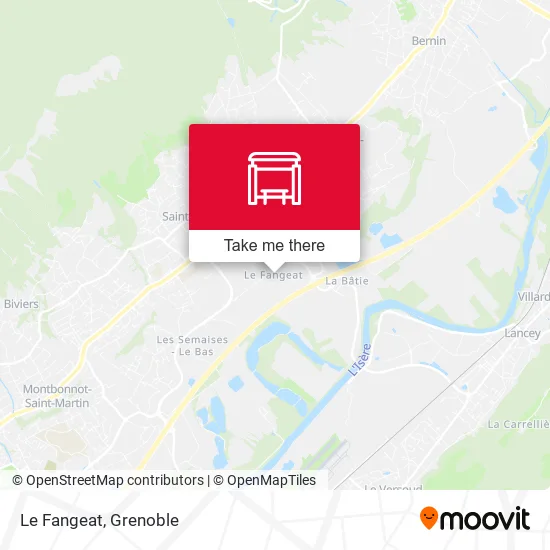 Le Fangeat map