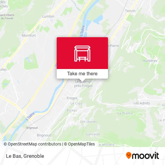 Le Bas map
