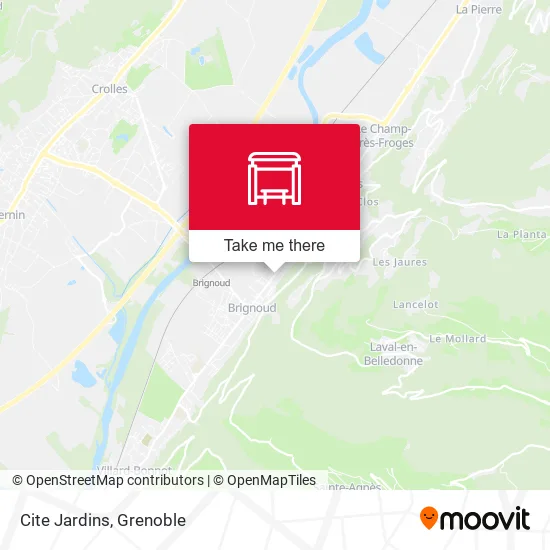 Cite Jardins map
