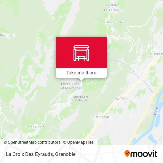 La Croix Des Eyrauds map