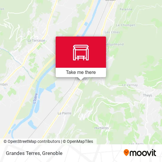 Grandes Terres map