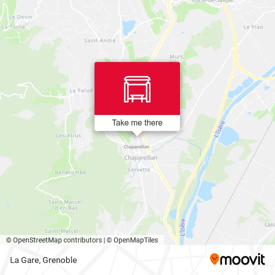 La Gare map
