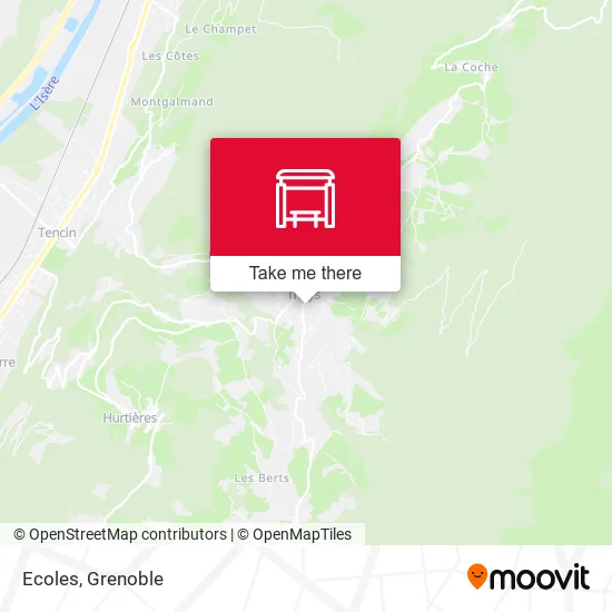 Ecoles map