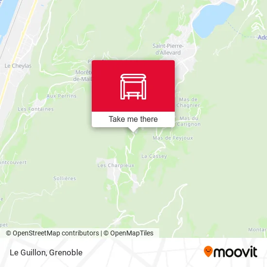 Le Guillon map