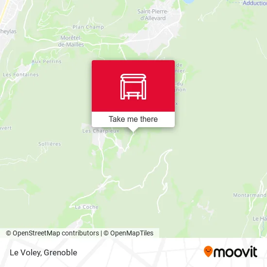 Le Voley map