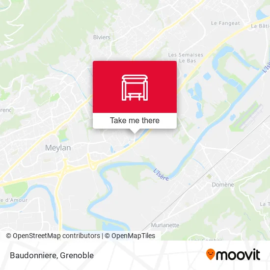 Baudonniere map