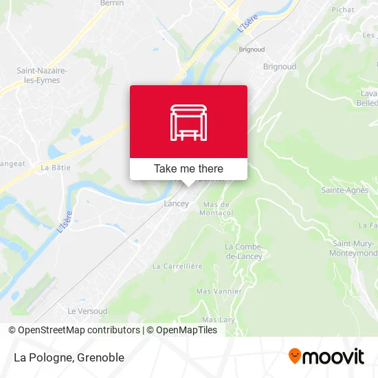 La Pologne map