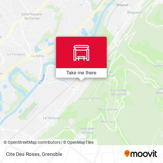 Cite Des Roses map