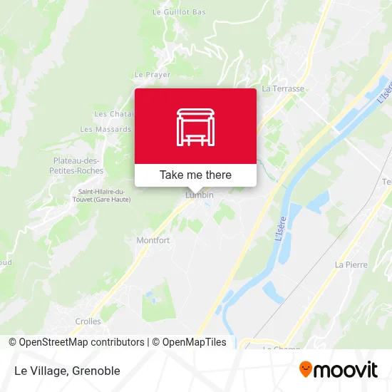 Le Village map