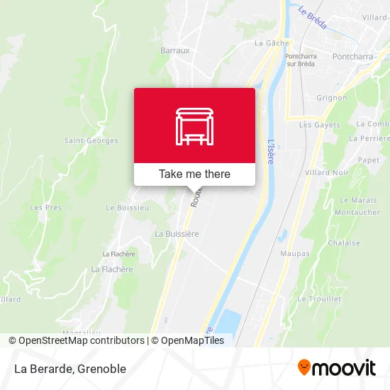Mapa La Berarde