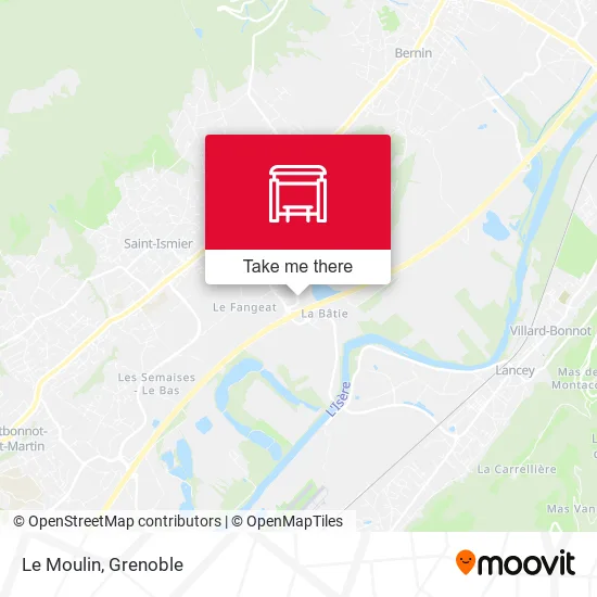 Le Moulin map