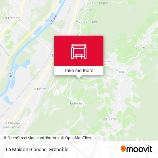La Maison Blanche map