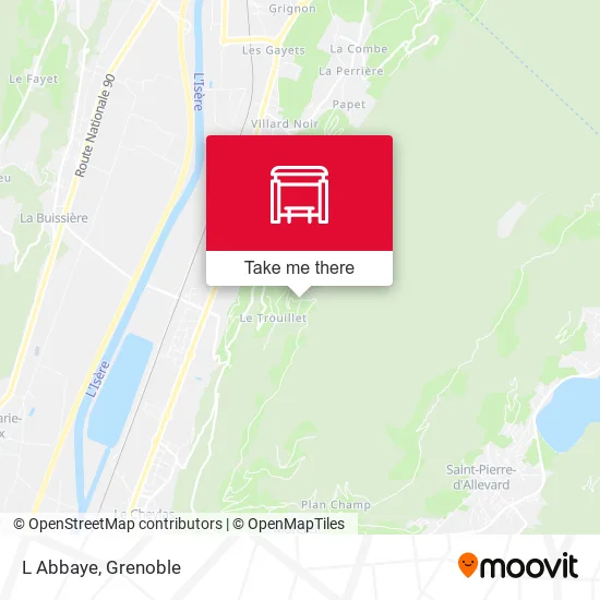 L Abbaye map