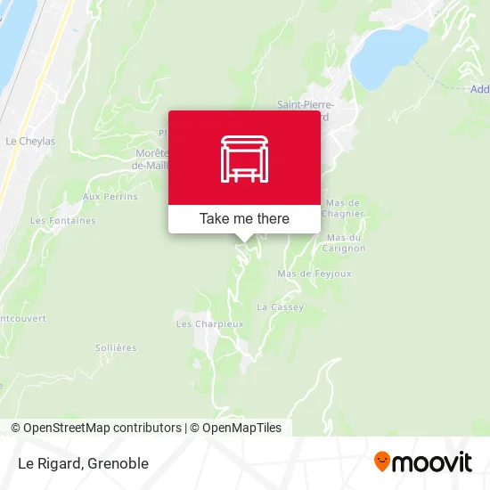 Le Rigard map