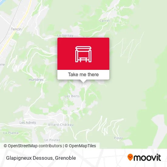 Glapigneux Dessous map