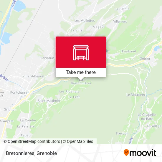 Bretonnieres map