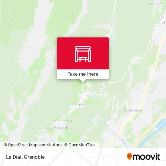 La Diat map
