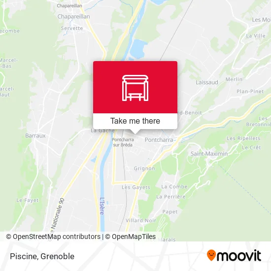 Piscine map