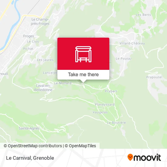 Le Carnival map