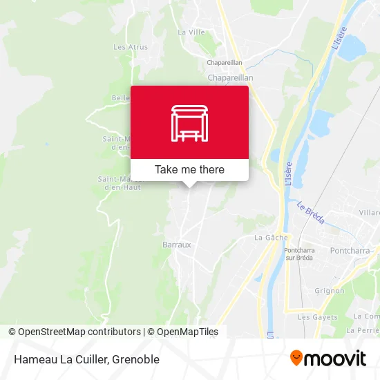 Hameau La Cuiller map