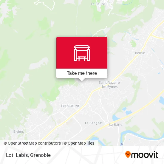 Lot. Labis map