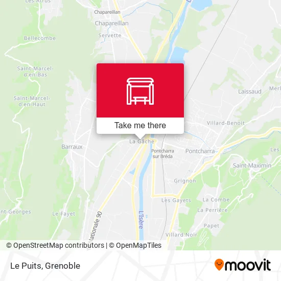 Le Puits map