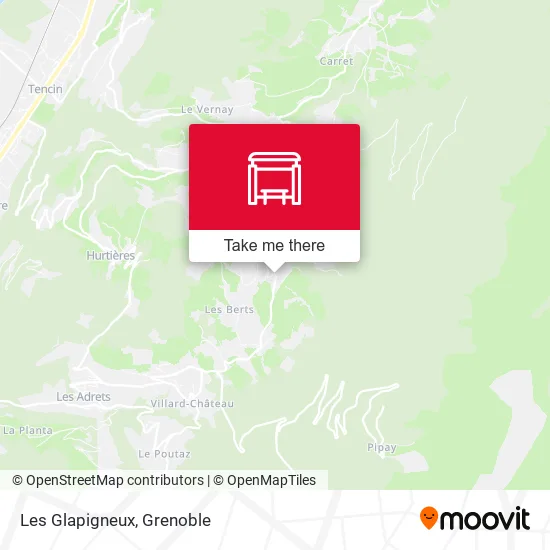 Les Glapigneux map