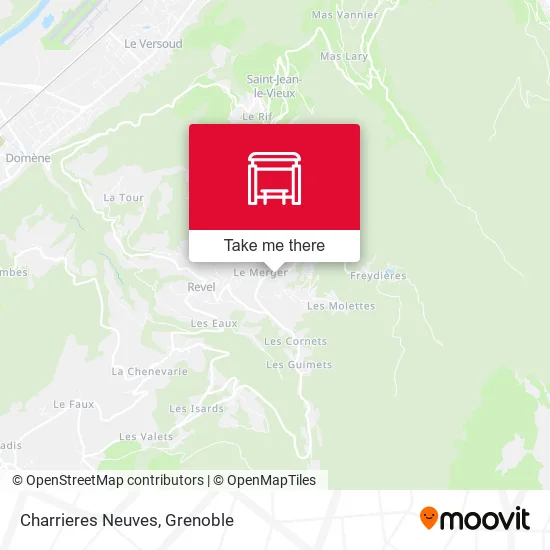 Charrieres Neuves map