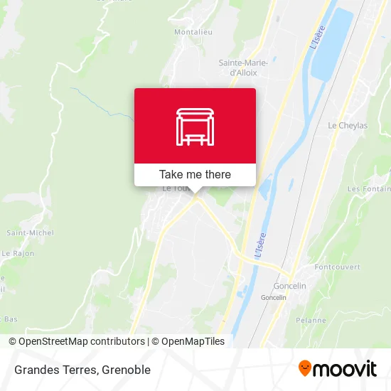 Grandes Terres map