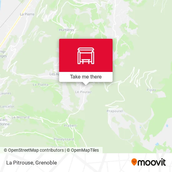 La Pitrouse map