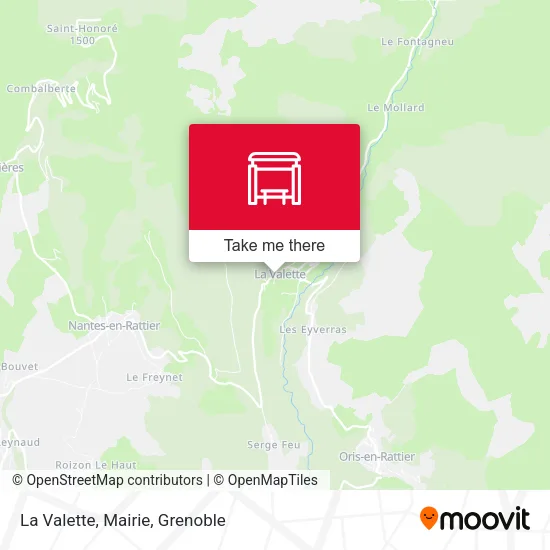 La Valette, Mairie map