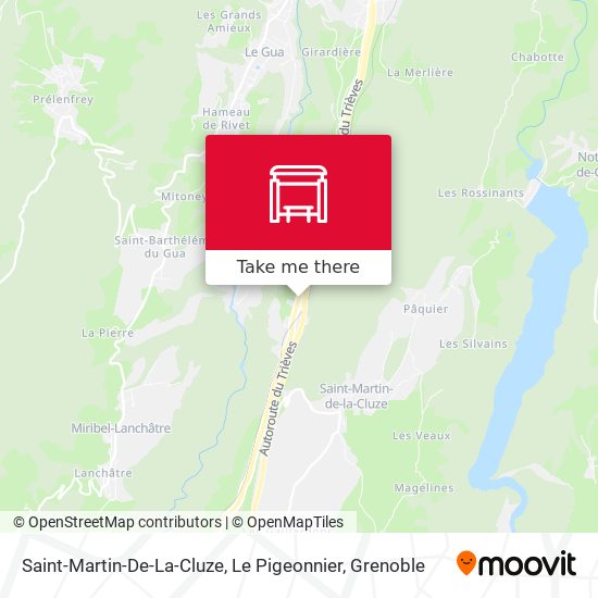 Saint-Martin-De-La-Cluze, Le Pigeonnier map
