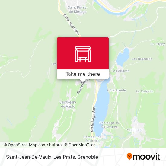 Saint-Jean-De-Vaulx, Les Prats map
