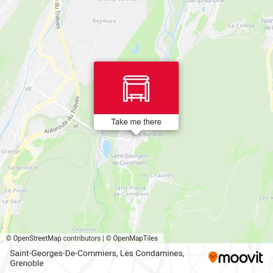 Saint-Georges-De-Commiers, Les Condamines map