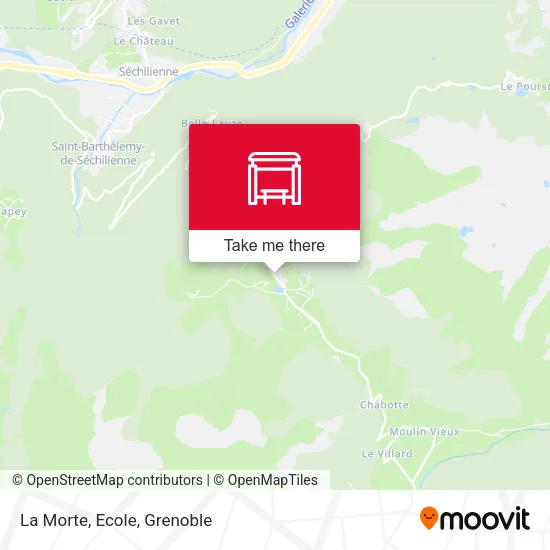 La Morte, Ecole map